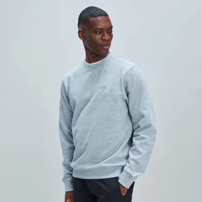 Men's POC Crew Neck Sweater Grey Melange
