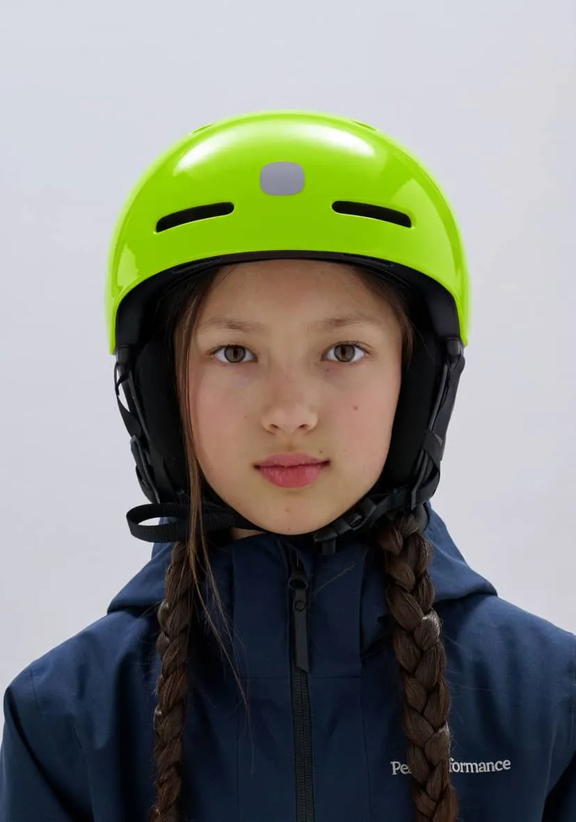 Горнолыжный шлем детский POCito Fornix MIPS Fluorescent Yellow/Green