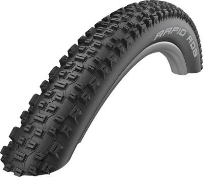 Покрышка велосипедная Schwalbe RAPID ROB 27.5x2.25 (57-584)K-Guard, 50TPI, 750гр, Black