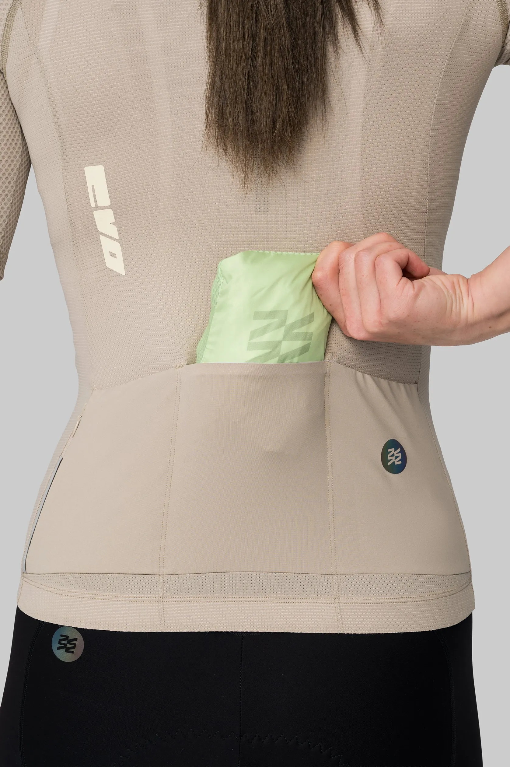 Жилетка ветрозащитная ЭВОЛВ (VTR EVOLVE) Лайм женская