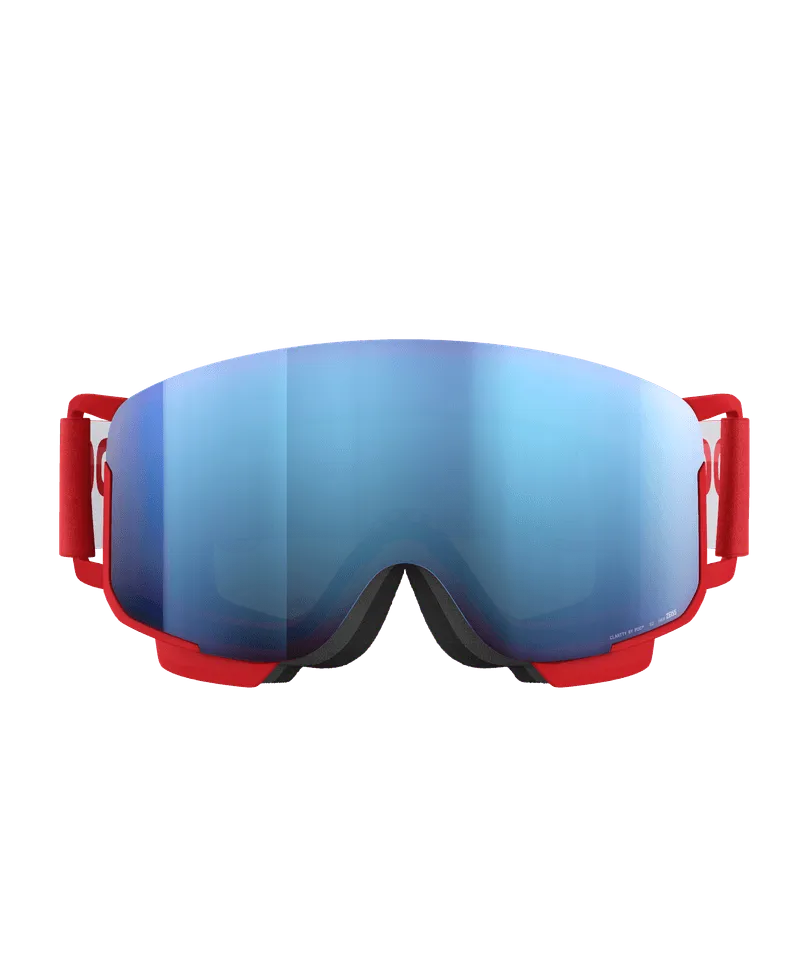 Горнолыжная маска POC Nexal Mid Prismane Red/Partly Sunny Blue