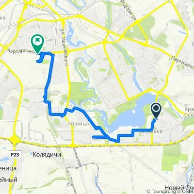 Аэродромная - Чижовка