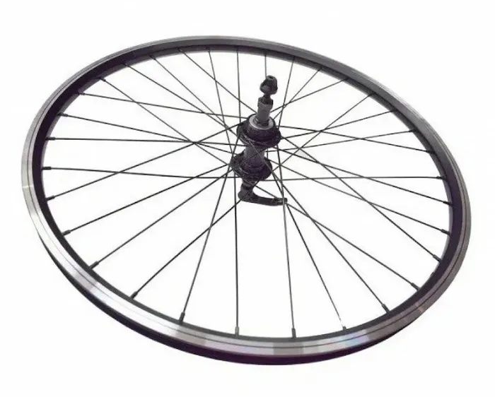 Колесо заднее 20'', втулка WZ-201R, 28 отв.,135 мм, 10 мм (эксц), V-Brake, под трещетку