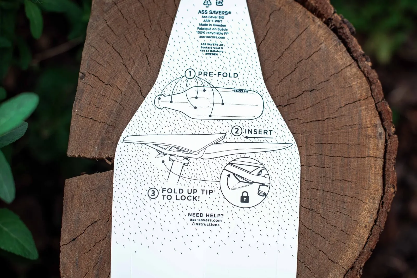 Крылья Ass Savers Big White