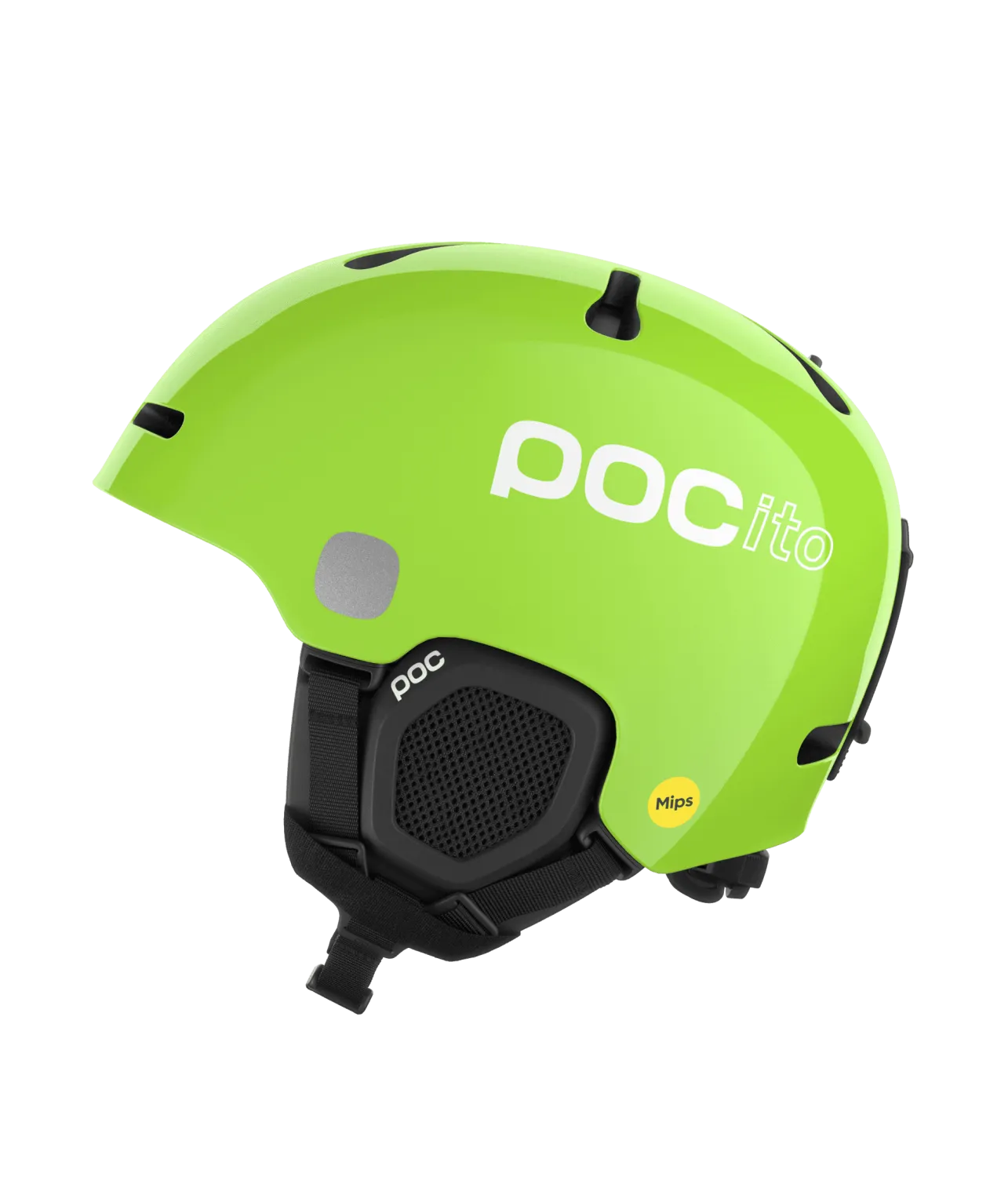 Горнолыжный шлем детский POCito Fornix MIPS Fluorescent Yellow/Green