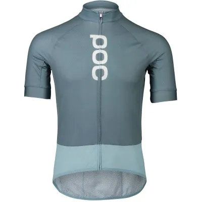 Веломайка POC M'S ESSENTIAL ROAD LOGO JERSEY Calcite Blue/Mineral Blue