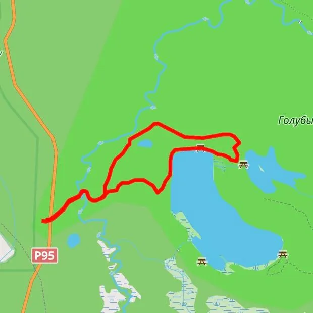 Синие Озера Маленькая Петля