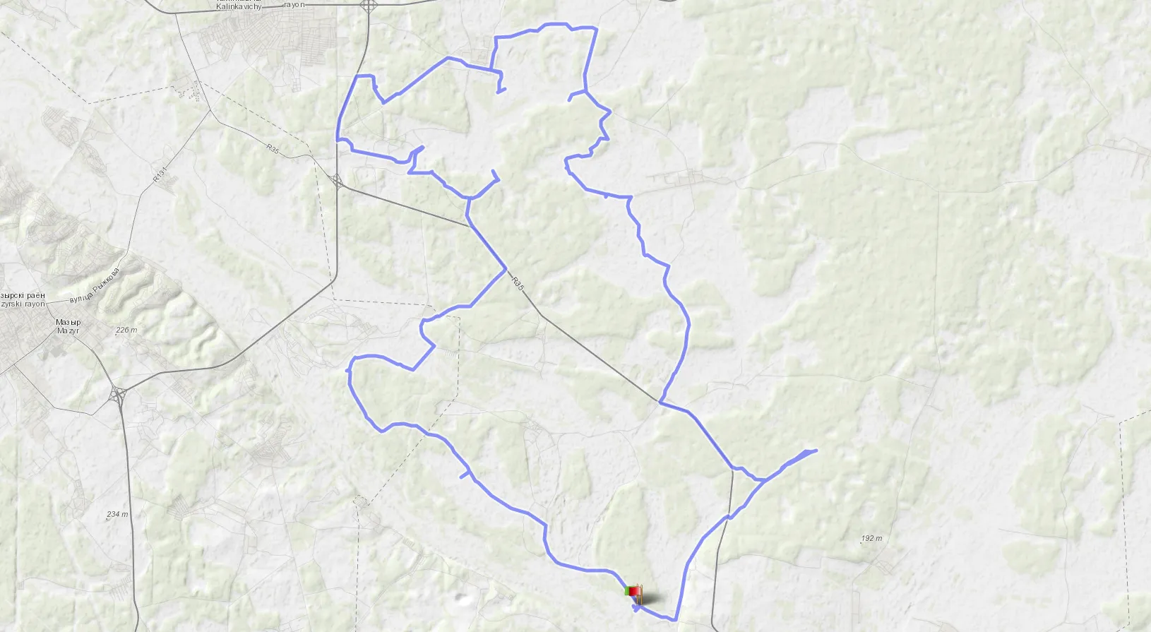 Веломаршрут по Полесью