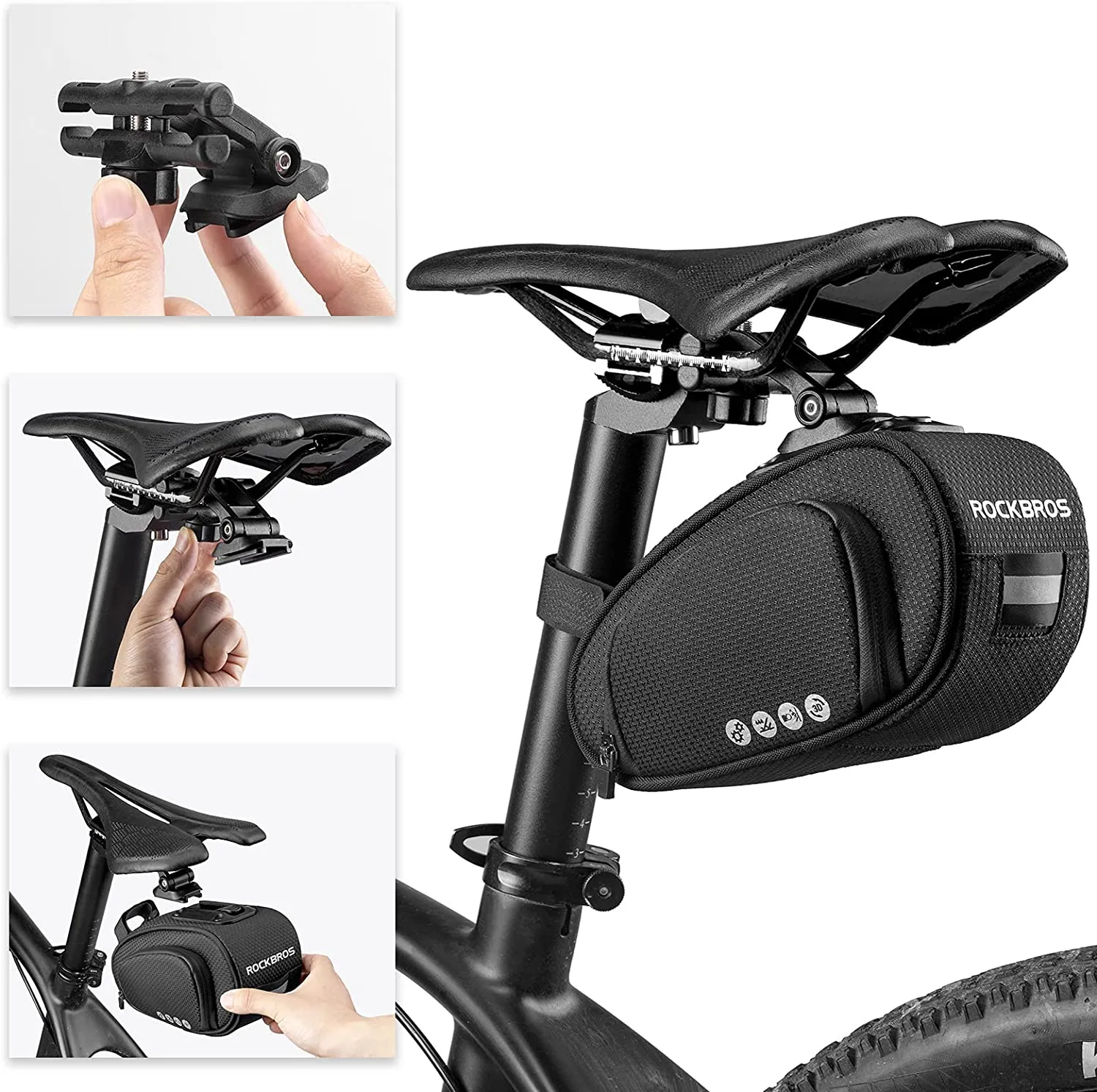Сумка велосипедная под седло ROCKBROS C40