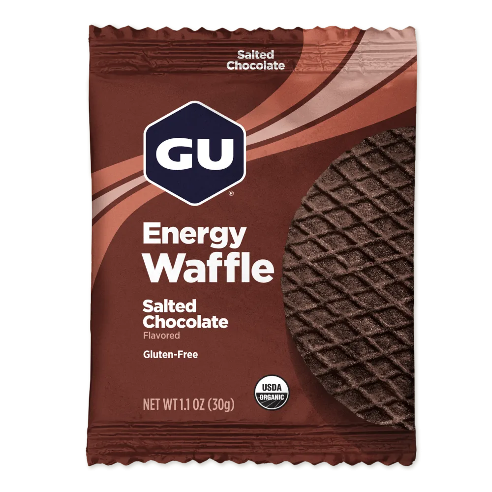 Вафли безглютеновые GU Energy Stroopwafel Соленый шоколад, 1 шт