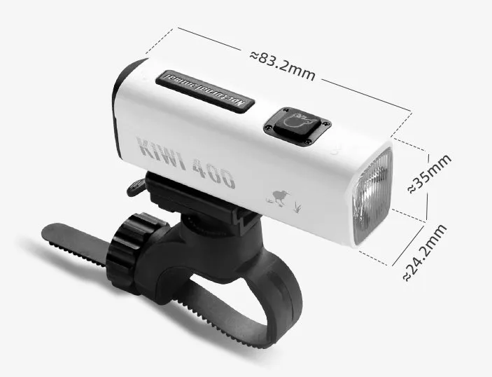 Велосипедный фонарь GACIRON Kiwi-400, белый