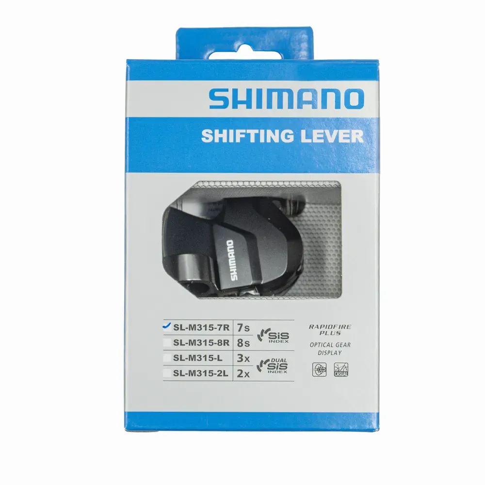 Шифтер Shimano Altus, M315, прав, 7ск, тр. 2050мм