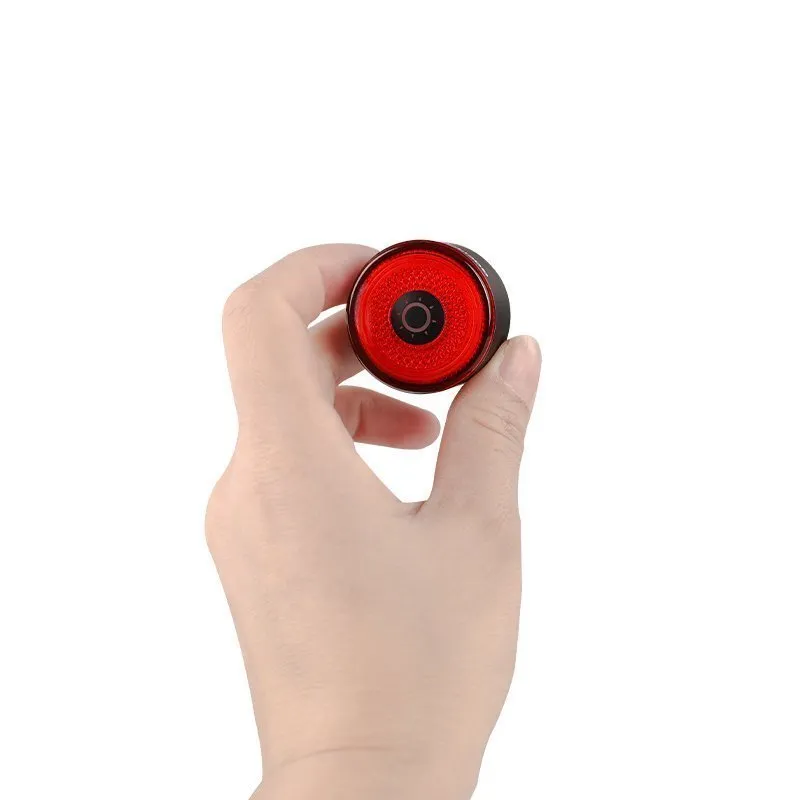 Задний велосипедный фонарь GACIRON Loop-100 с датчиком торможения, черный