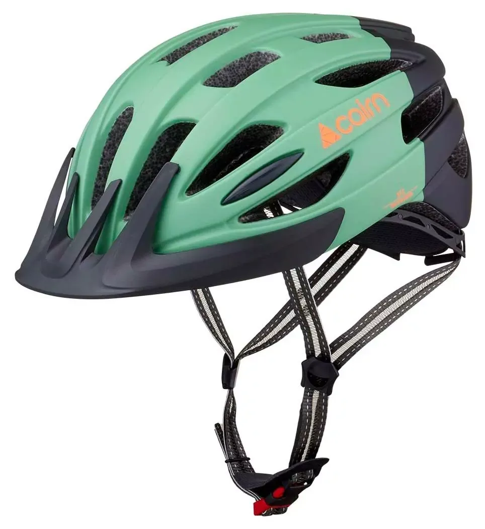 Шлем CAIRN FUSION LED USB MAT GREEN CLAY BLACK