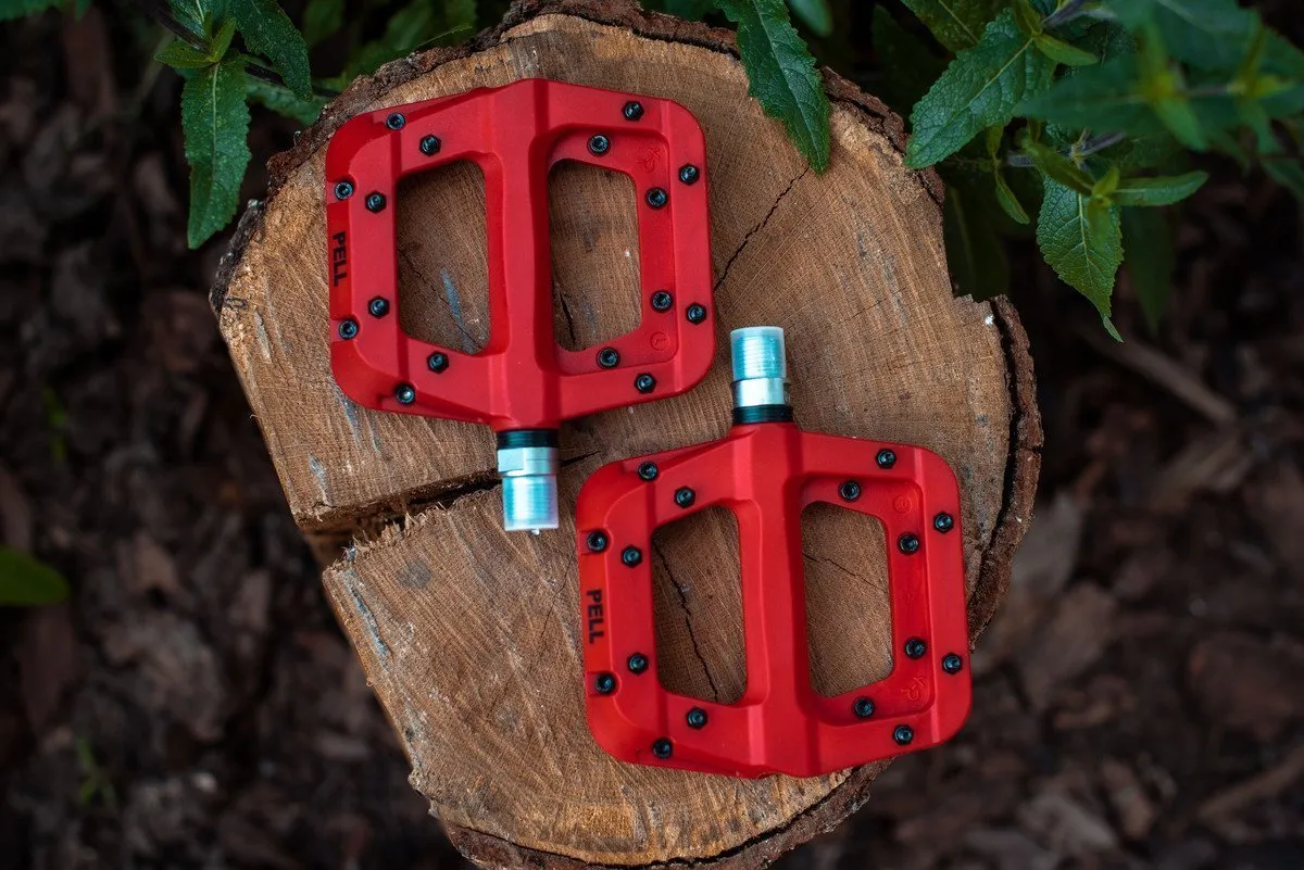 Педали Pell Pedals Dark Red