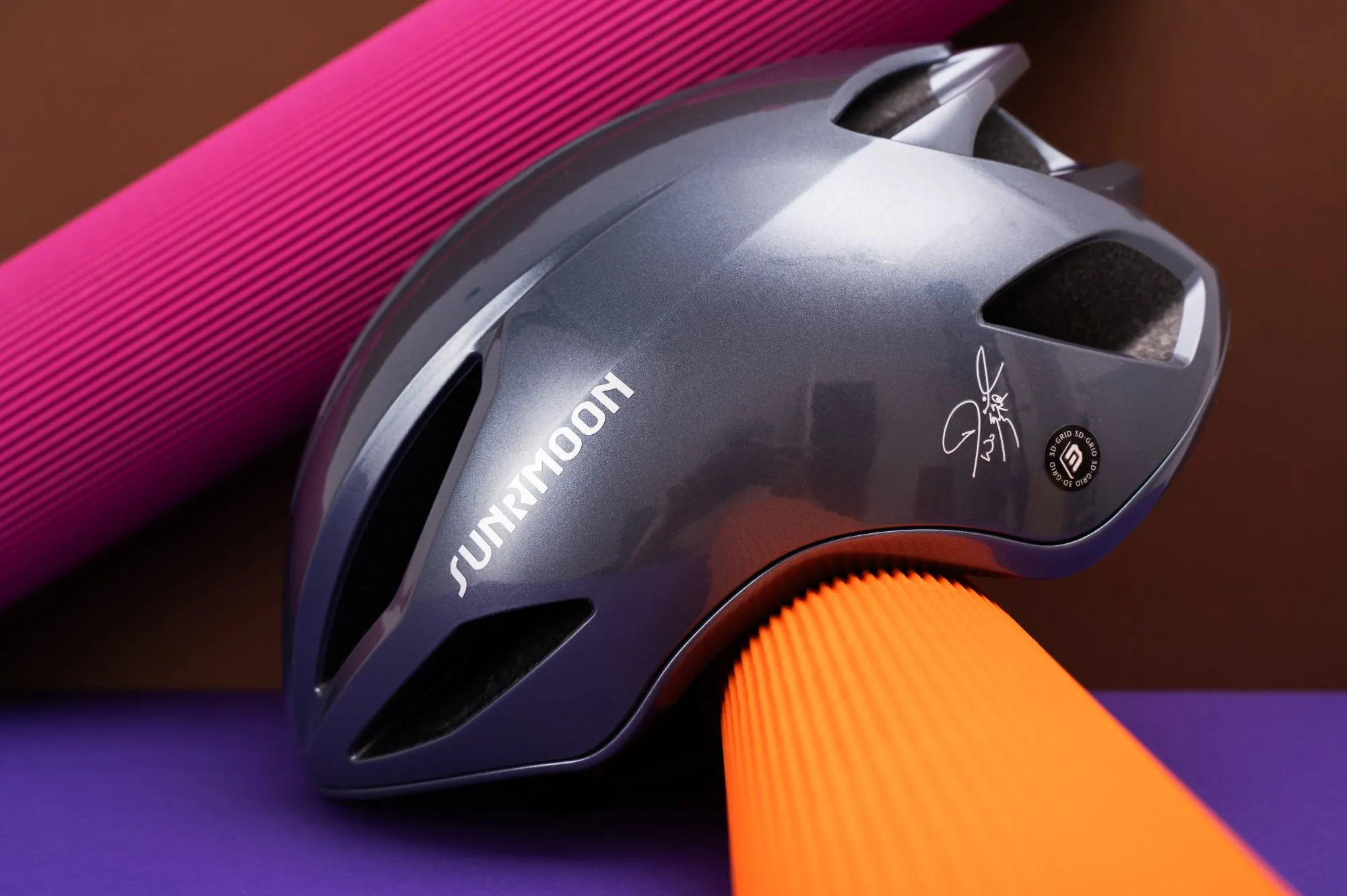 Шлем велосипедный SUNRIMOON FALCON Gradient Blue
