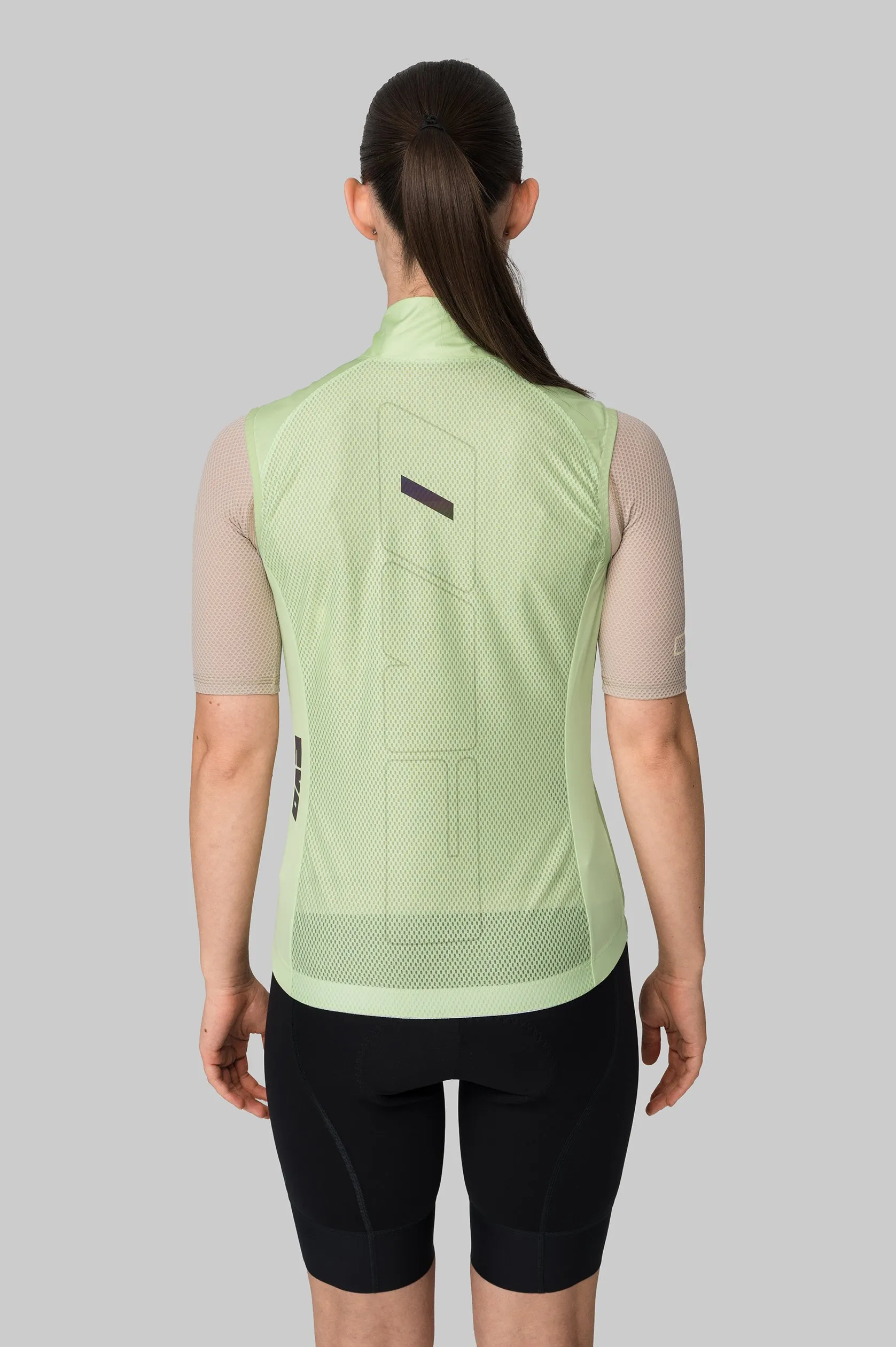 Жилетка ветрозащитная ЭВОЛВ (VTR EVOLVE) Лайм женская