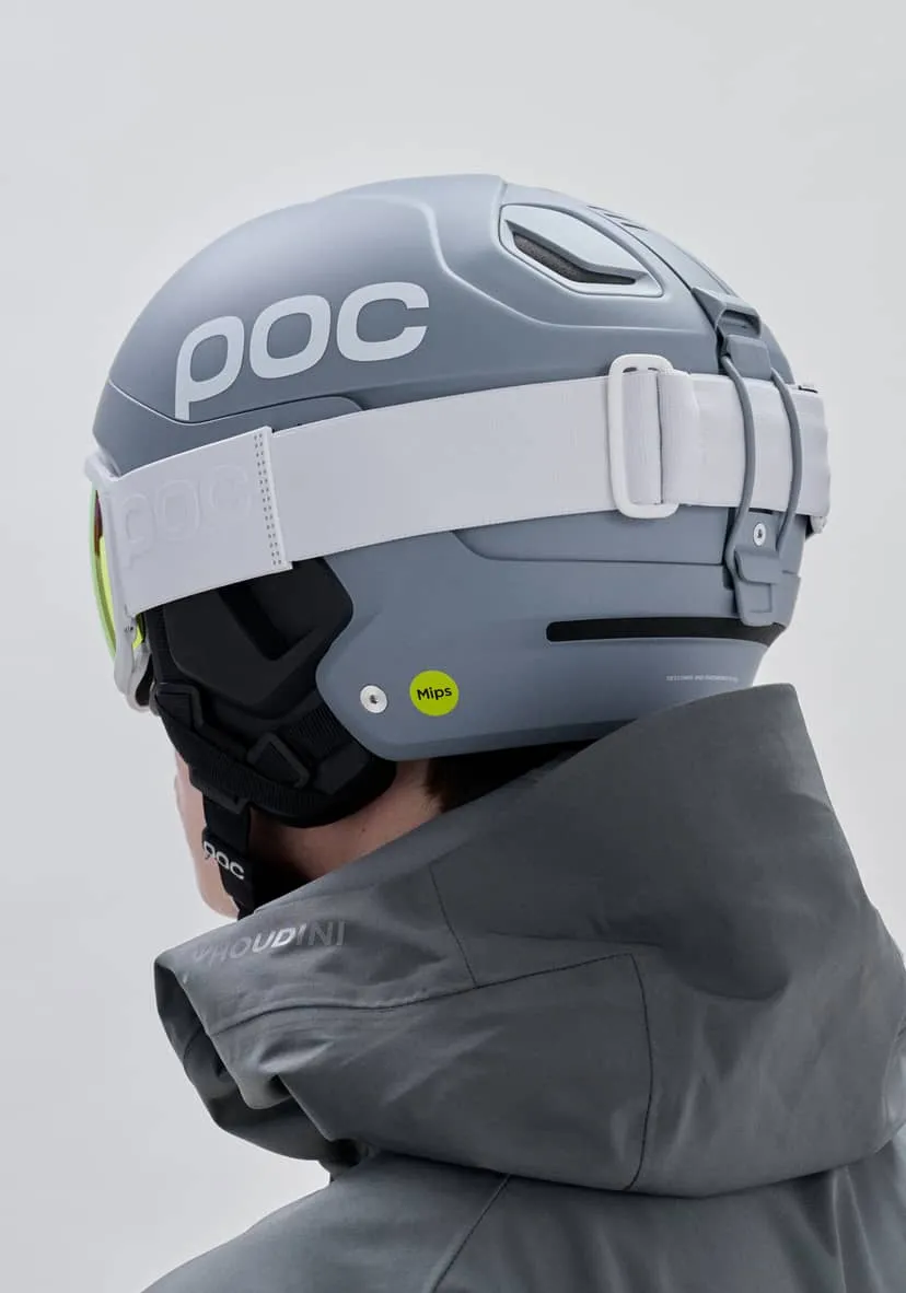 Горнолыжная маска POC Zonula Hydrogen White/Partly Sunny Orange