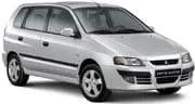 5-дверный MPV с 2002 по 2005 на рейлинги