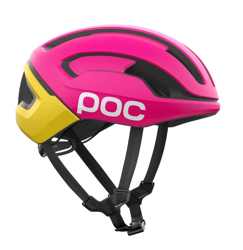 Шлем велосипедный POC Omne Air MIPS Rhos Red Matt/Citrine Yellow Matt