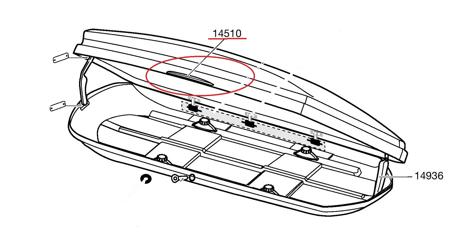 THULE 14510 (запчасти)