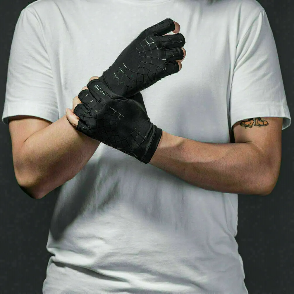 Велоперчатки короткие ROCKBROS S202BK