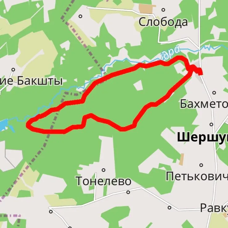 Бахметовка - р.Удра