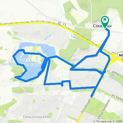 Солнечный - Цнянка - Солнечный