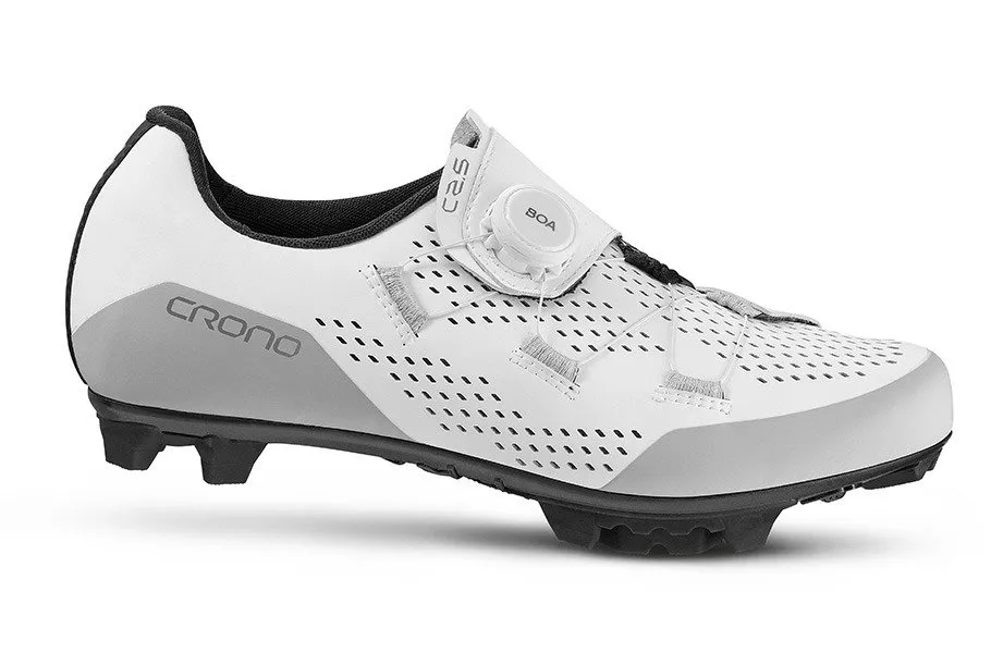 Велотуфли Crono CX-2.5-25 MTB Carbocomp / Белый