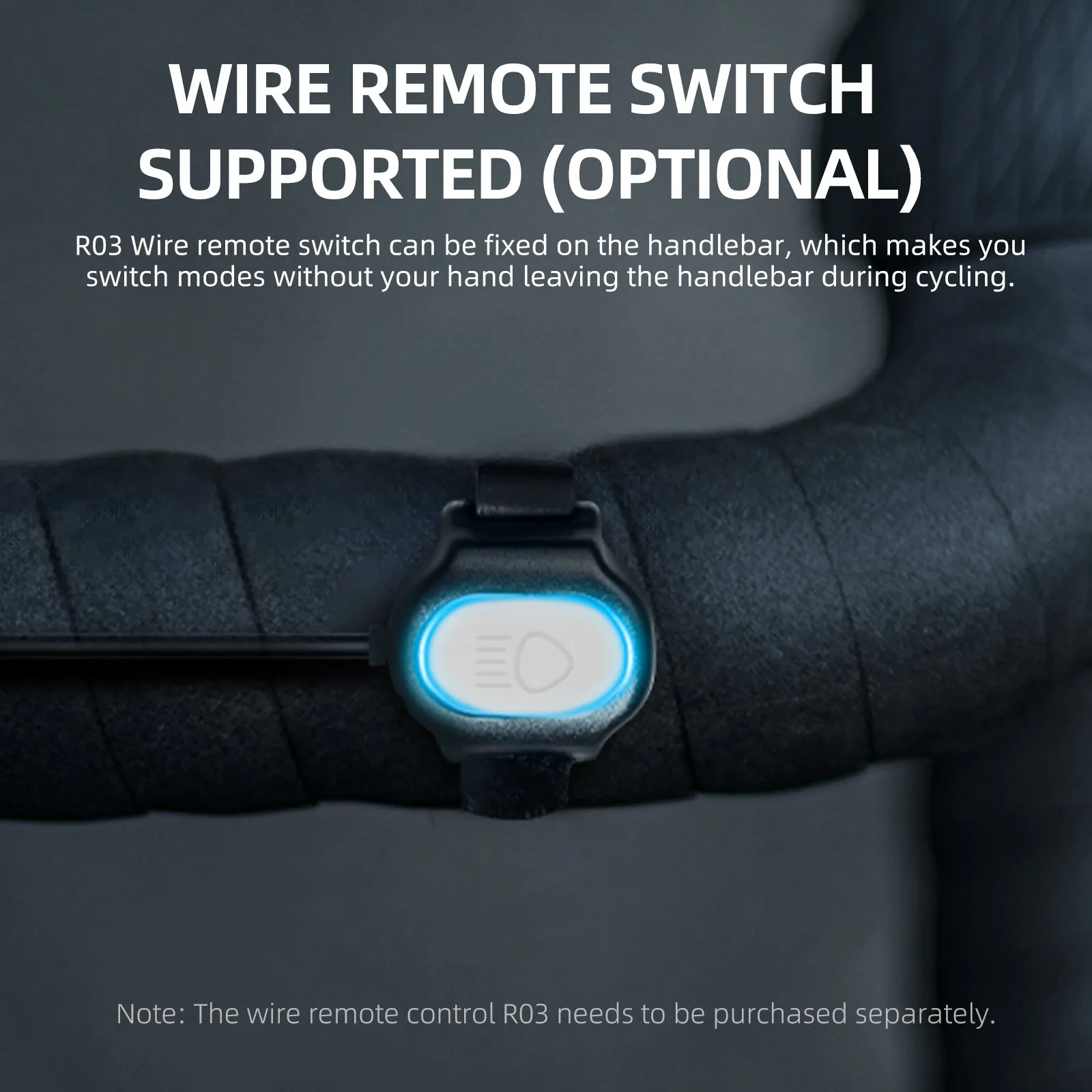 Велосипедный фонарь GACIRON Kiwi-400, белый