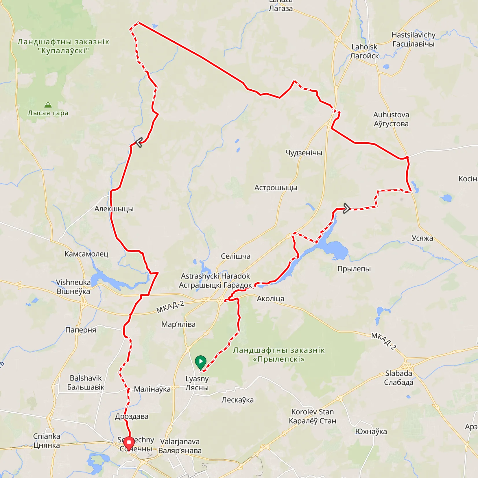 Raubichi Express | On-Dirt G Route