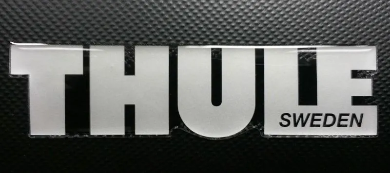 Наклейка THULE для бокса серебристая 14712