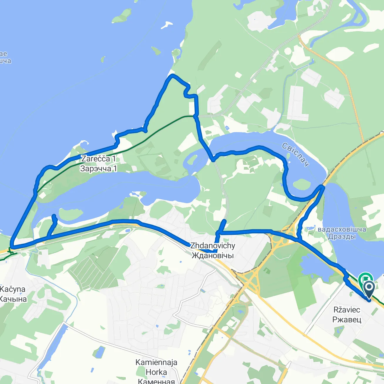 Маршрут #3 от магазина ON-BIKE (с фото)