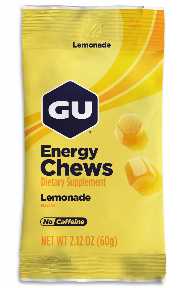 Конфеты жевательные GU Energy Chews Лимонад, 1 шт