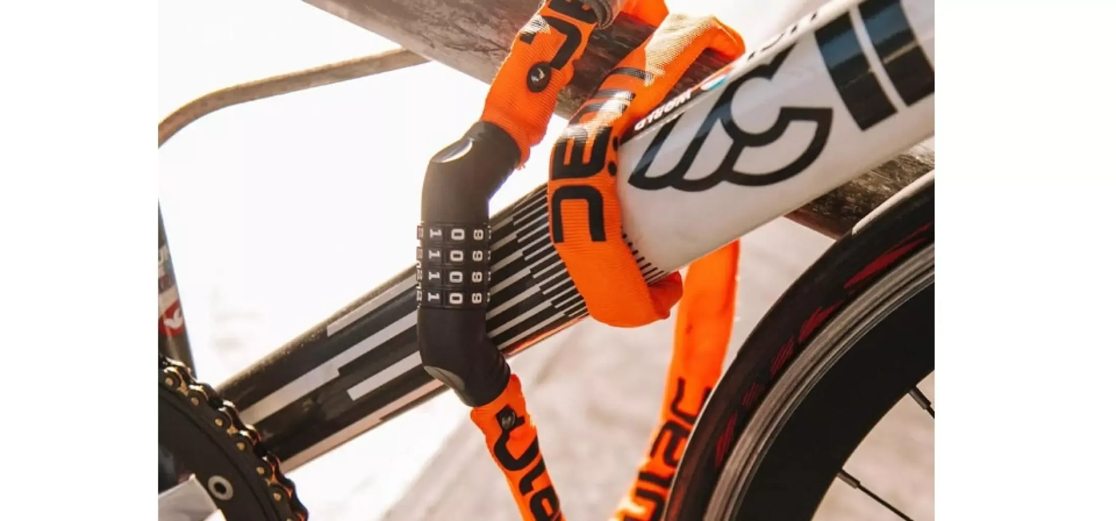 Замок велосипедный кодовый ROCKBROS A600COR