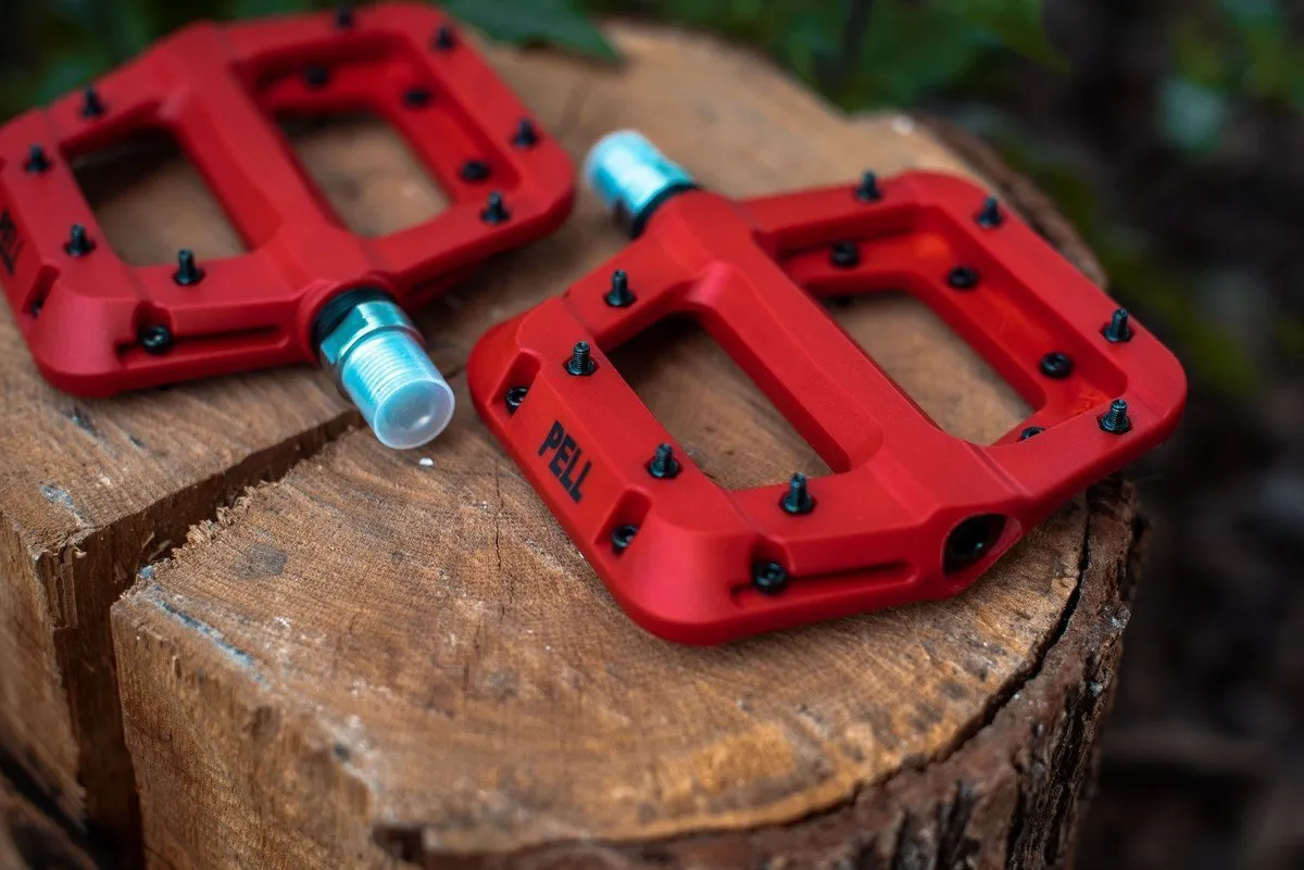 Педали Pell Pedals Dark Red