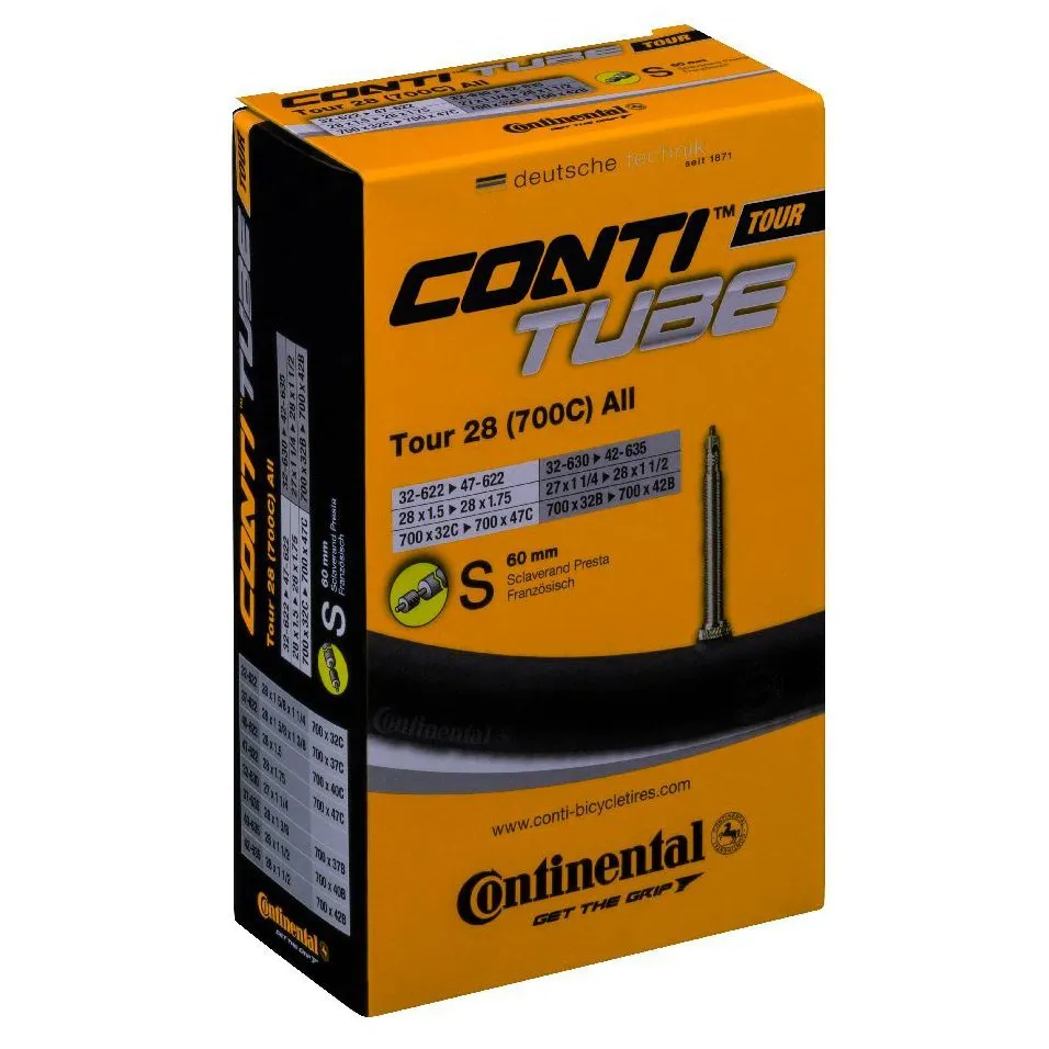 Камера Continental Tour Tube All 28" [32-622->47-622/42-635] S60 (Presta)