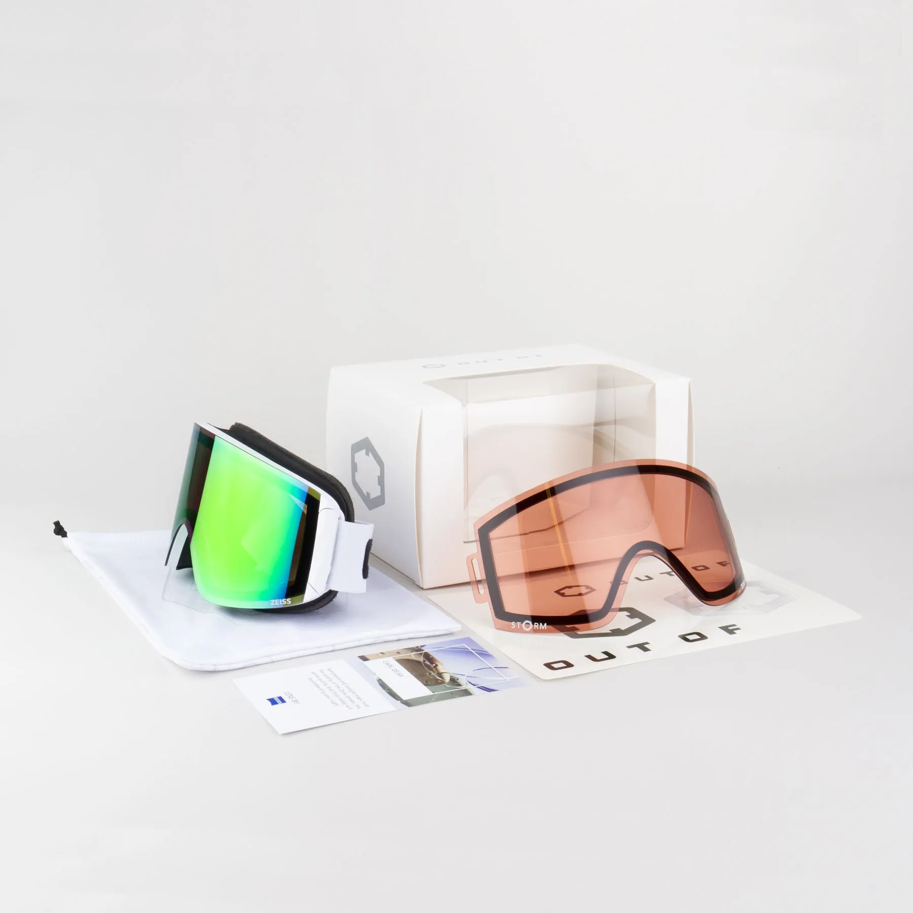 Маска OUT OF Katana Homespot Green MCI Bonus Persimmon