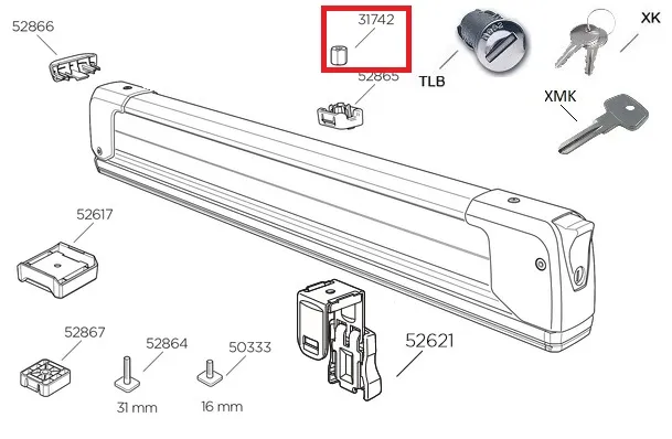 THULE 31742 (запчасти)