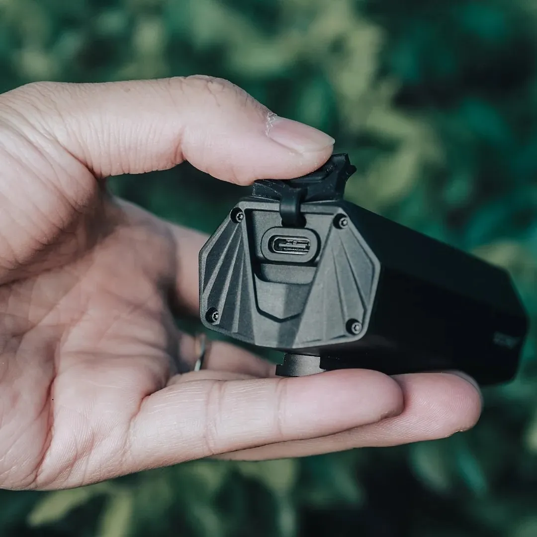 Велосипедный фонарь GACIRON Raptor-3000, черный