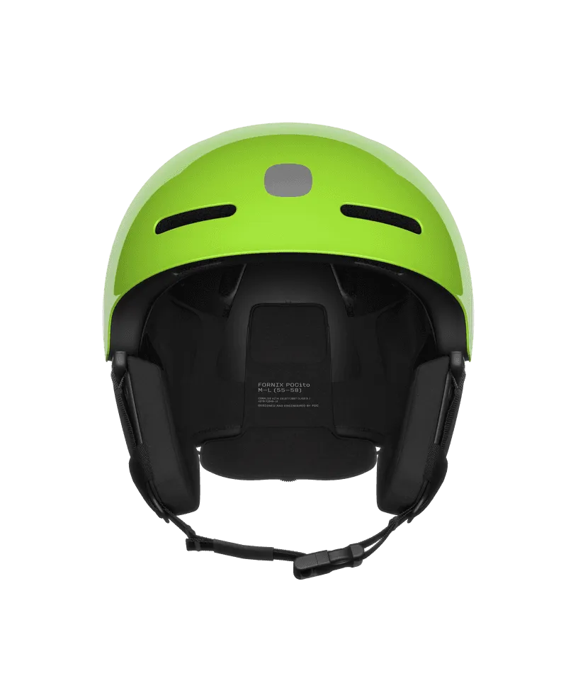 Горнолыжный шлем детский POCito Fornix MIPS Fluorescent Yellow/Green