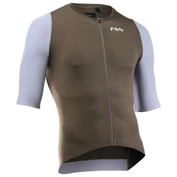 Велосипедная майка NorthWave EXTREME EVO JERSEY Sand/Ice Grey