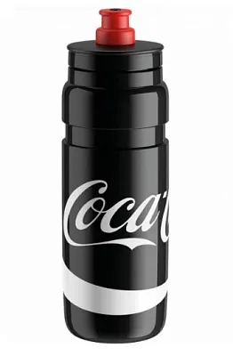 Фляга велосипедная Elite Fly Coca-Cola / 750мл / Черный
