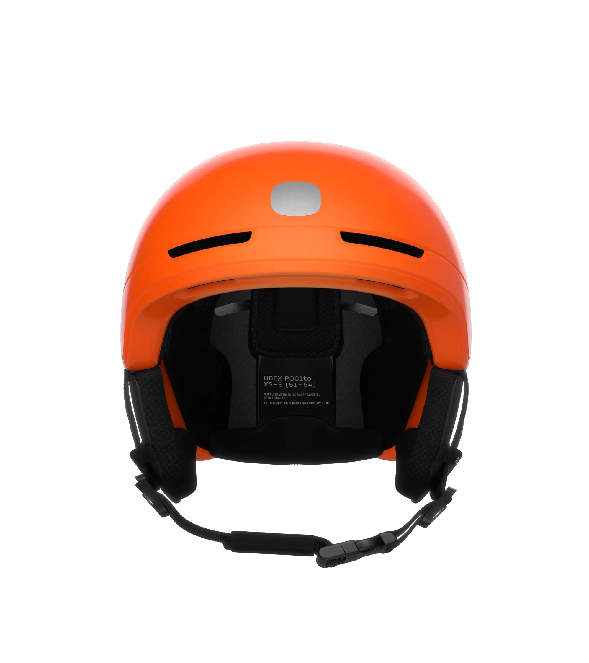 Горнолыжный шлем детский POCito Obex MIPS Fluorescent Orange