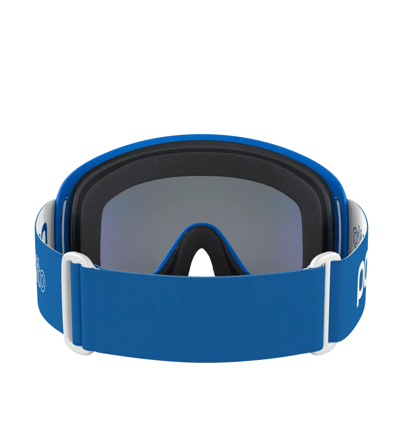 Горнолыжная маска детская POCito Opsin Fluorescent Blue/Partly Sunny Silver