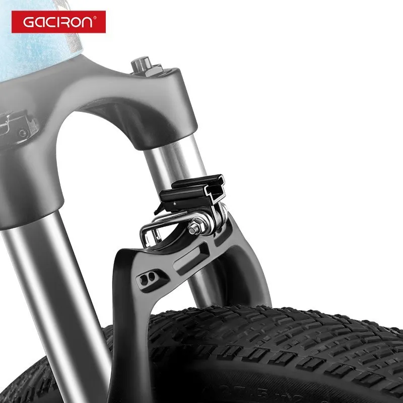  Крепление для фонаря на вилку велосипеда GACIRON H18, черный