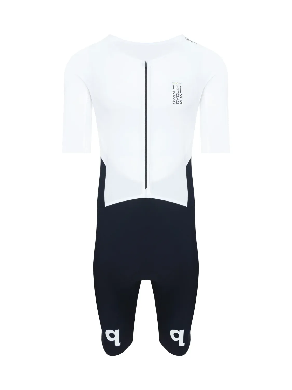 Трисьют мужской QUEST Black&White Premium Triathlon Suit