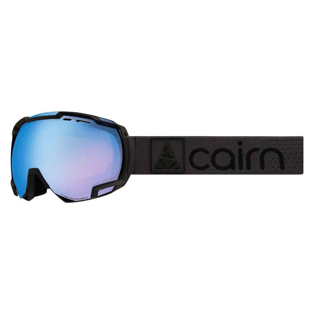 Горнолыжная маска Cairn MERCURY EVO NXT MAT BLACK SILVER BLUE