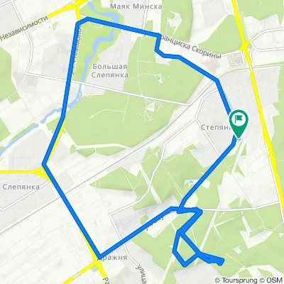 Вечерний заезд Степянка