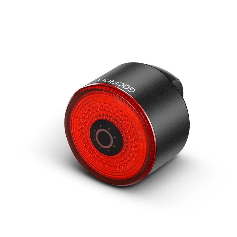 Задний велосипедный фонарь GACIRON Loop-100 с датчиком торможения, черный